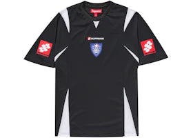 Crest Soccer Jersey Black