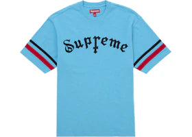 Supreme Cross S/S Top Cyan