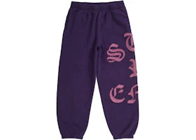 Supreme Cut Out Sweatpant Purple