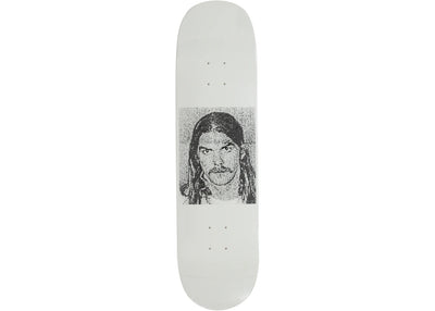 Supreme Dash Snow Skateboard Deck White