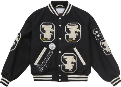 Supreme Drill Team Varsity Jacket Black