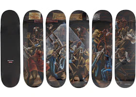 Supreme Ernie Barnes (Set of 5) Skateboard Deck Set Multicolor