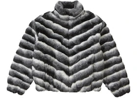 Supreme Faux Fur Jacket Black