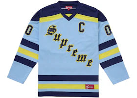 Supreme Fire & Ice Hockey Jersey Light Blue