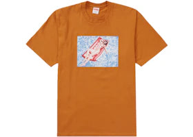 Supreme Float Tee Burnt Orange