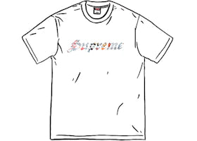 Supreme Floral Appliqu S/S Top White