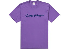 Supreme Futura Logo Tee Purple