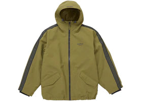Supreme GORE-TEX Stripe Hooded Jacket Olive