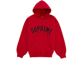 Supreme Ghostface Arc Hooded Sweatshirt Red