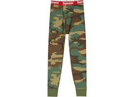Supreme Hanes Thermal Pant (1 Pack) FW19 Woodland Camo