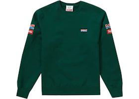 Supreme Honda Fox Racing Crewneck Dark Green