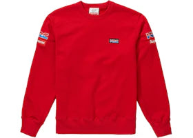 Supreme Honda Fox Racing Crewneck Red