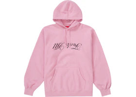 Supreme Jamie Reid Fuck All Hooded Sweatshirt Pink
