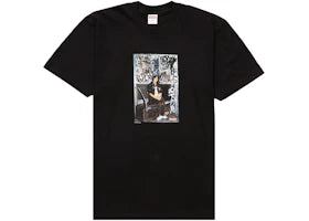 Supreme Lady Pink Tee Black