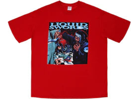 Supreme Liquid Swords Tee Red