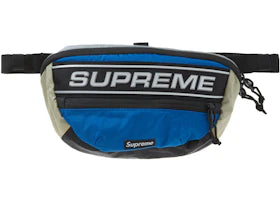 Supreme Logo Waist Bag Blue