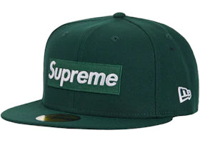 Supreme MLB Teams Box Logo New Era 59Fifty Cap Green