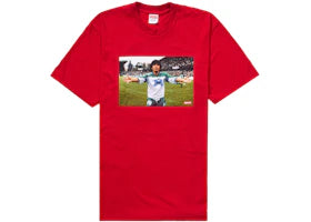 Supreme Maradona Tee Red