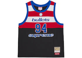Supreme Mitchell & Ness Teams Basketball Jersey Black