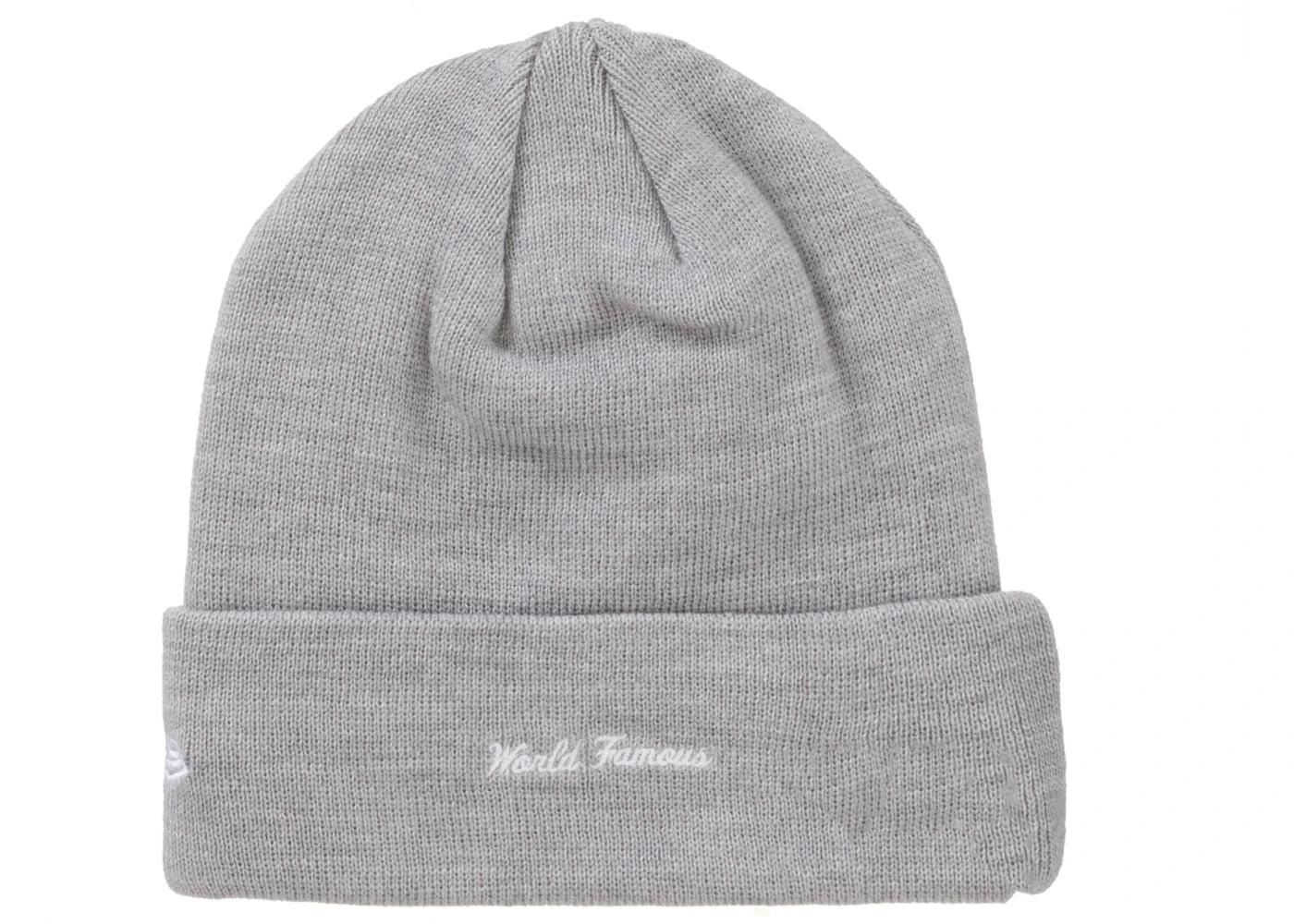 Supreme New Era Box Logo Beanie (FW24) Heather Gray