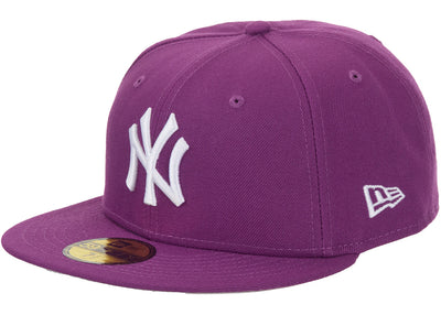 Supreme New York Yankees New Era 59Fifty Fitted Hat Purple