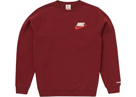 Supreme Nike Crewneck Burgundy