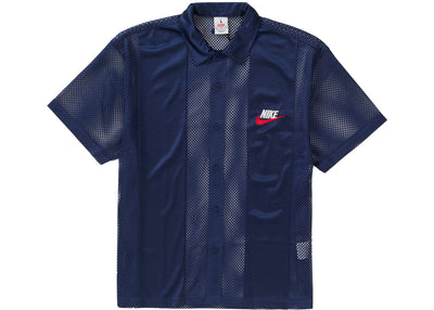 Supreme Nike Mesh S/S Shirt Navy