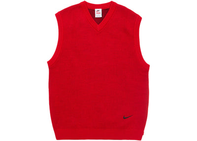 Supreme Nike Sweater Vest Red