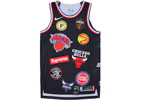Supreme Nike/NBA Teams Authentic Jersey Black