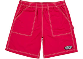 Supreme Nylon Painter Short (SS26) Red