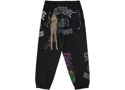 Supreme Overprint Sweatpant Black
