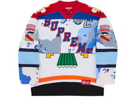 Supreme Paneled Hockey Jersey White