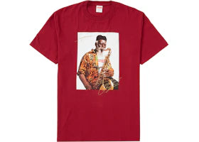 Supreme Pharoah Sanders Tee Cardinal