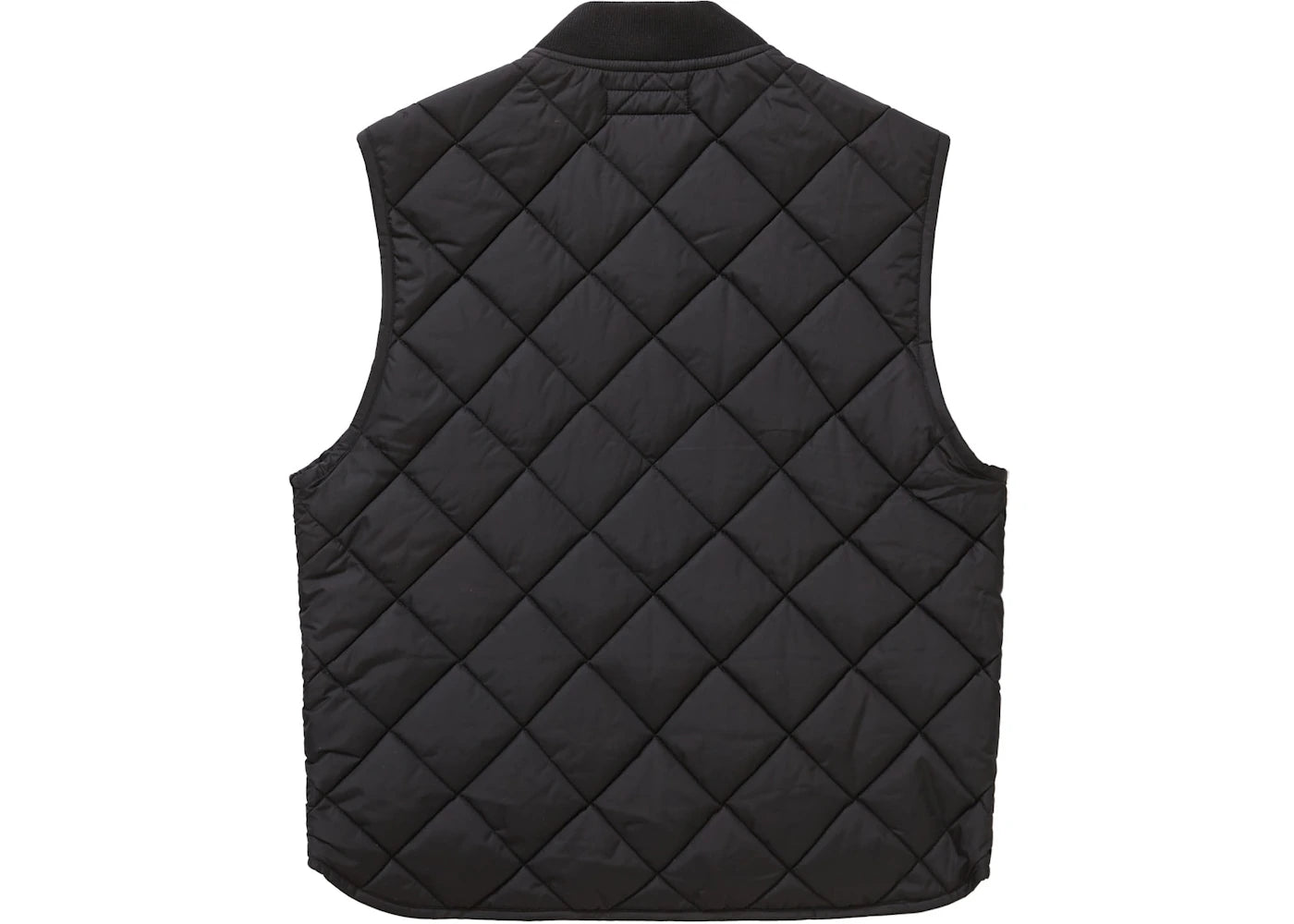 Supreme Pins Quilted Work Vest Black