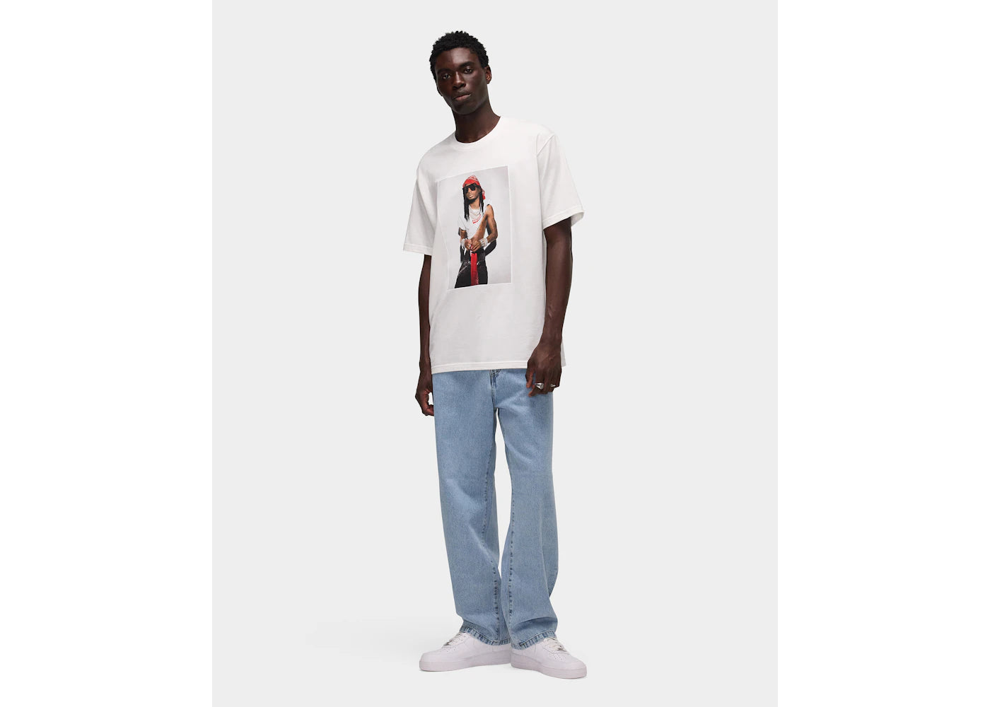 Supreme Playboi Carti T-Shirt Weiß