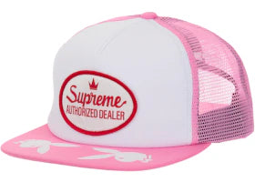 Supreme Playboy Mesh Back 5-Panel Pink