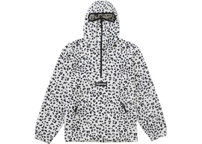 Supreme Polartec Facemask Half Zip Hooded Sweatshirt (FW24) Leopard