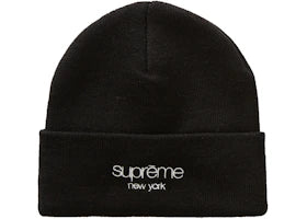 Supreme Radar Beanie Black