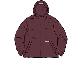 Supreme Reflective Zip Hooded Jacket Purple