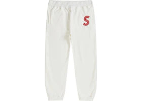 Supreme S Logo Sweatpant (FW20) White