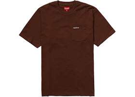 Supreme S/S Pocket Tee (FW21) Brown