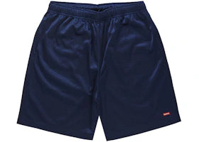 Supreme Small Box Baggy Mesh Short Navy