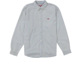 Supreme Small Box Denim Shirt (FW25) Light Indigo