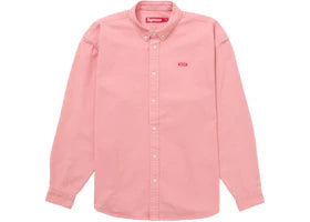 Supreme Small Box Denim Shirt Pink