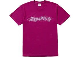 Supreme Smoke Tee Magenta