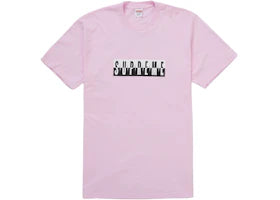 Supreme Split Tee (FW25) Light Pink