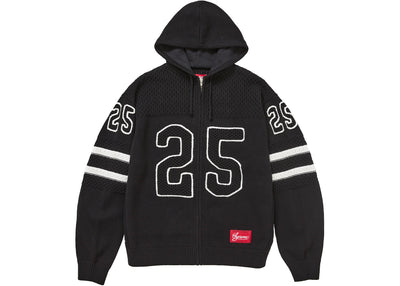 Supreme Sport Zip Up Hooded Sweater (FW25) Black