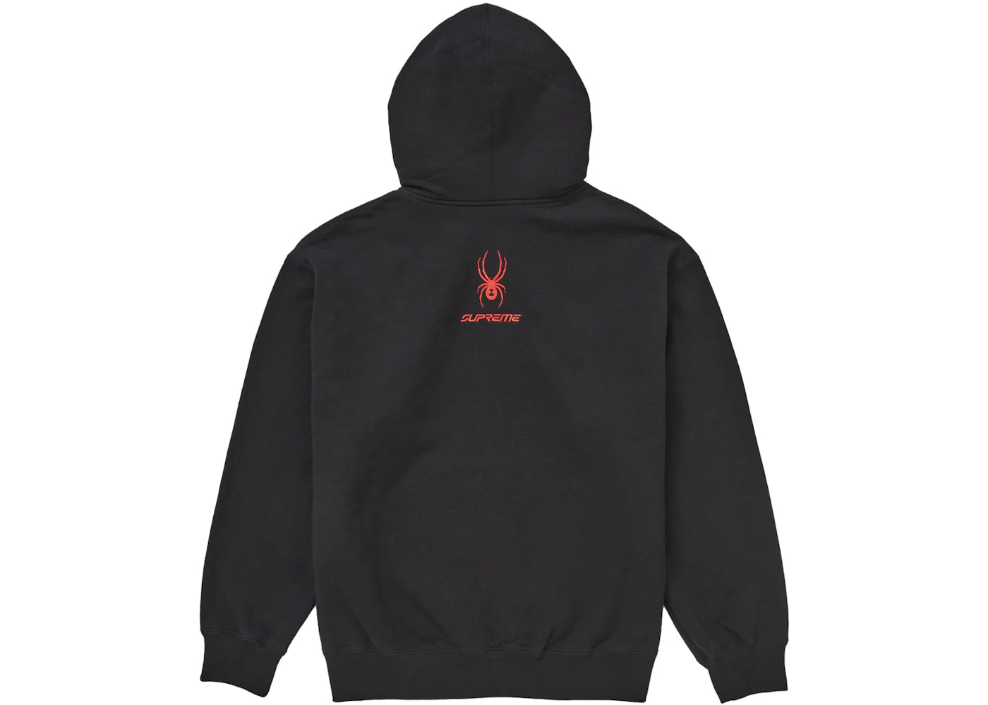 Supreme Spyder Zip Up Hooded Sweatshirt Black
