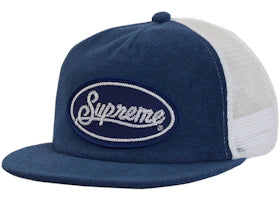 Supreme Terry Mesh Back 5 Panel Blue