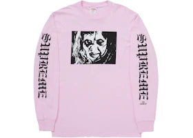 Supreme The Exorcist Mother L/S Tee Light Pink